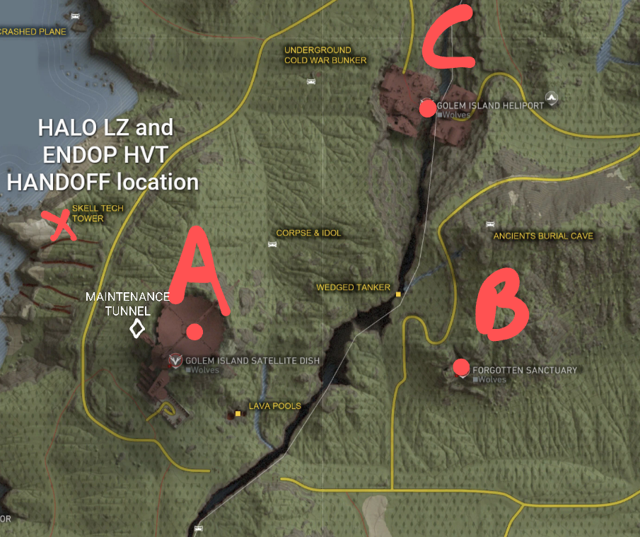 Operation Zero Nova tacmap